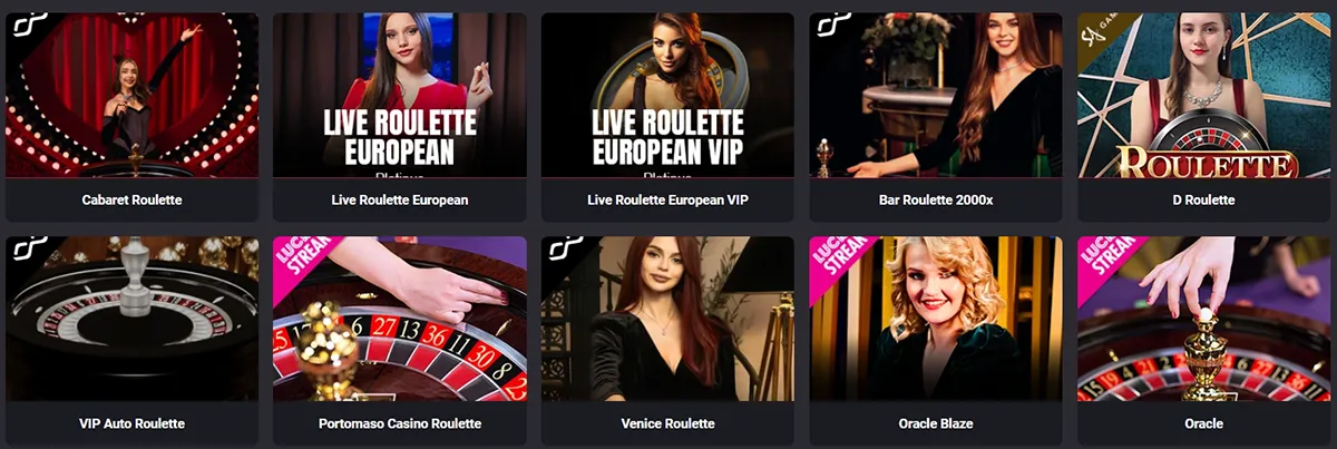 Mystake Casino live section