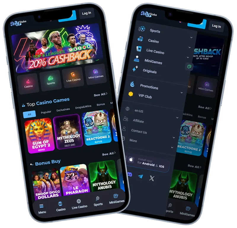 Mystake Casino mobile gaming